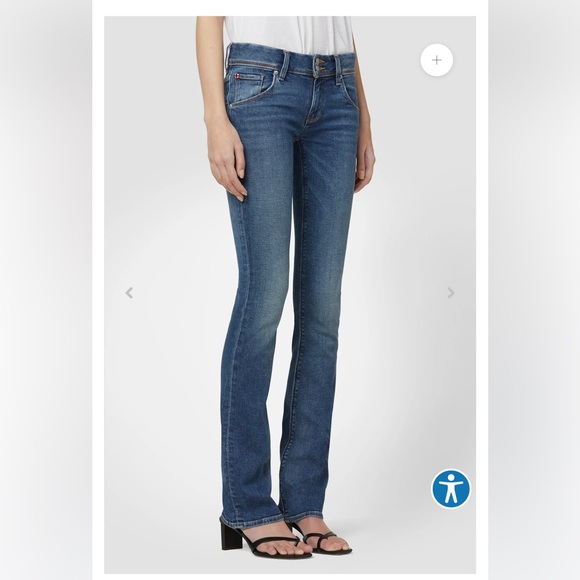 Hudson Beth Mid-Rise Baby Boot Cut Distressed Sz 29 - Picture 11 of 13